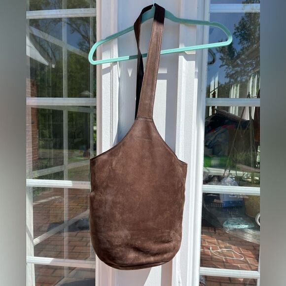 Helen Kaminski Handbags - Helen Kaminski Suede Carillo Bucket Bag RARE!